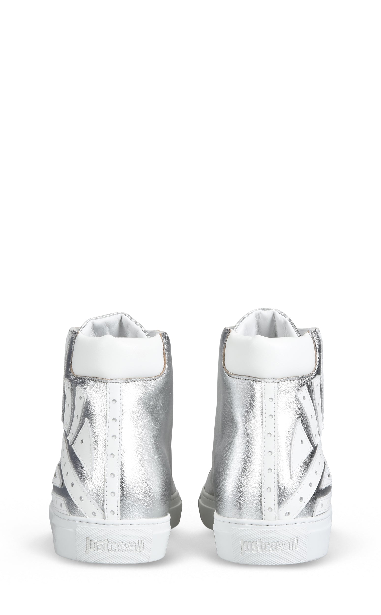 Just Cavalli Men's Trainers in Silver