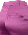 EI8TH Hour Women's Purple Wide Leg Tailored Trousers