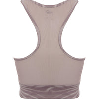 Puma Women's Mauve Texture Studio Yoga Crop Top