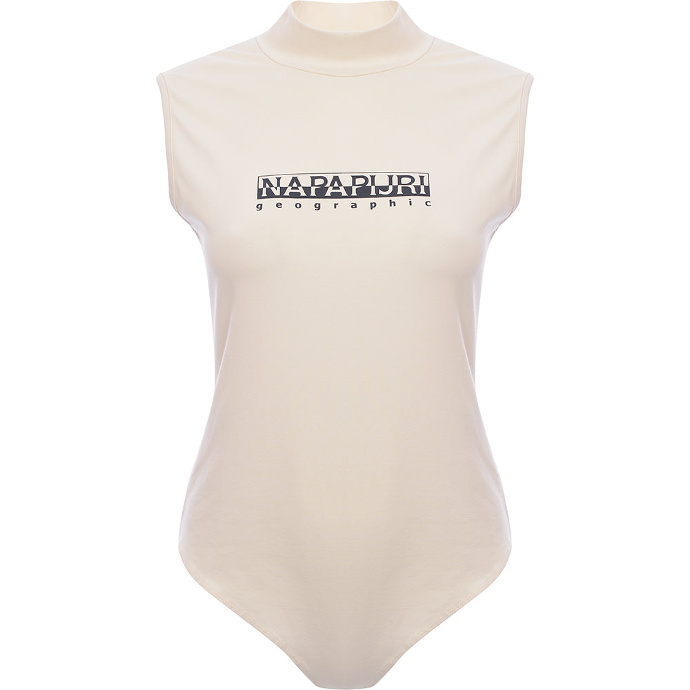 Napapijri Women's White Box Bodysuit