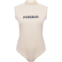 Napapijri Women's White Box Bodysuit