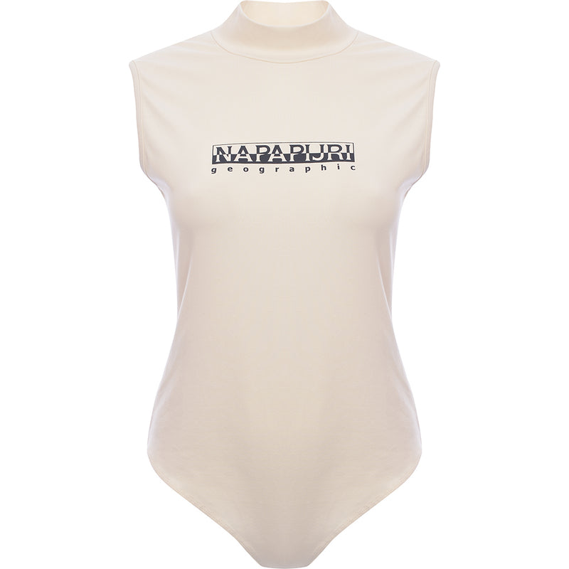 Napapijri Women's White Box Bodysuit