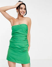 SNDYS Womens X Molly King Nobu Mini Dress In Green