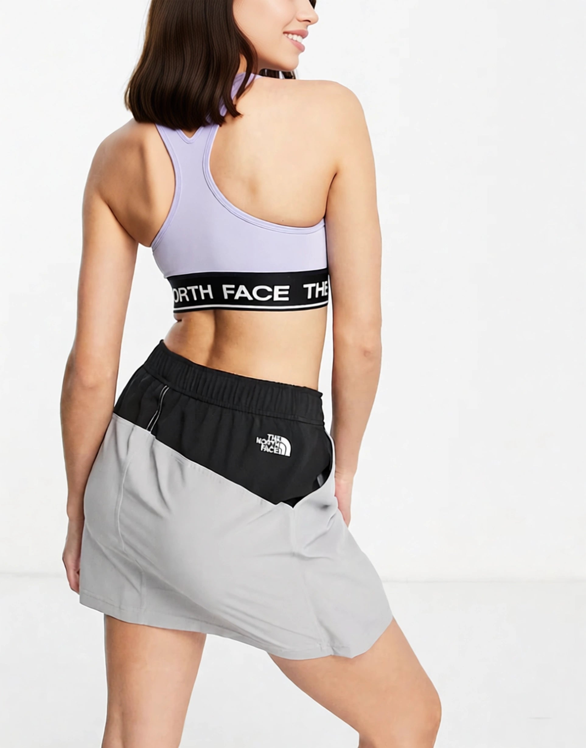 The North Face Womens Trend Woven Skirt in Grey