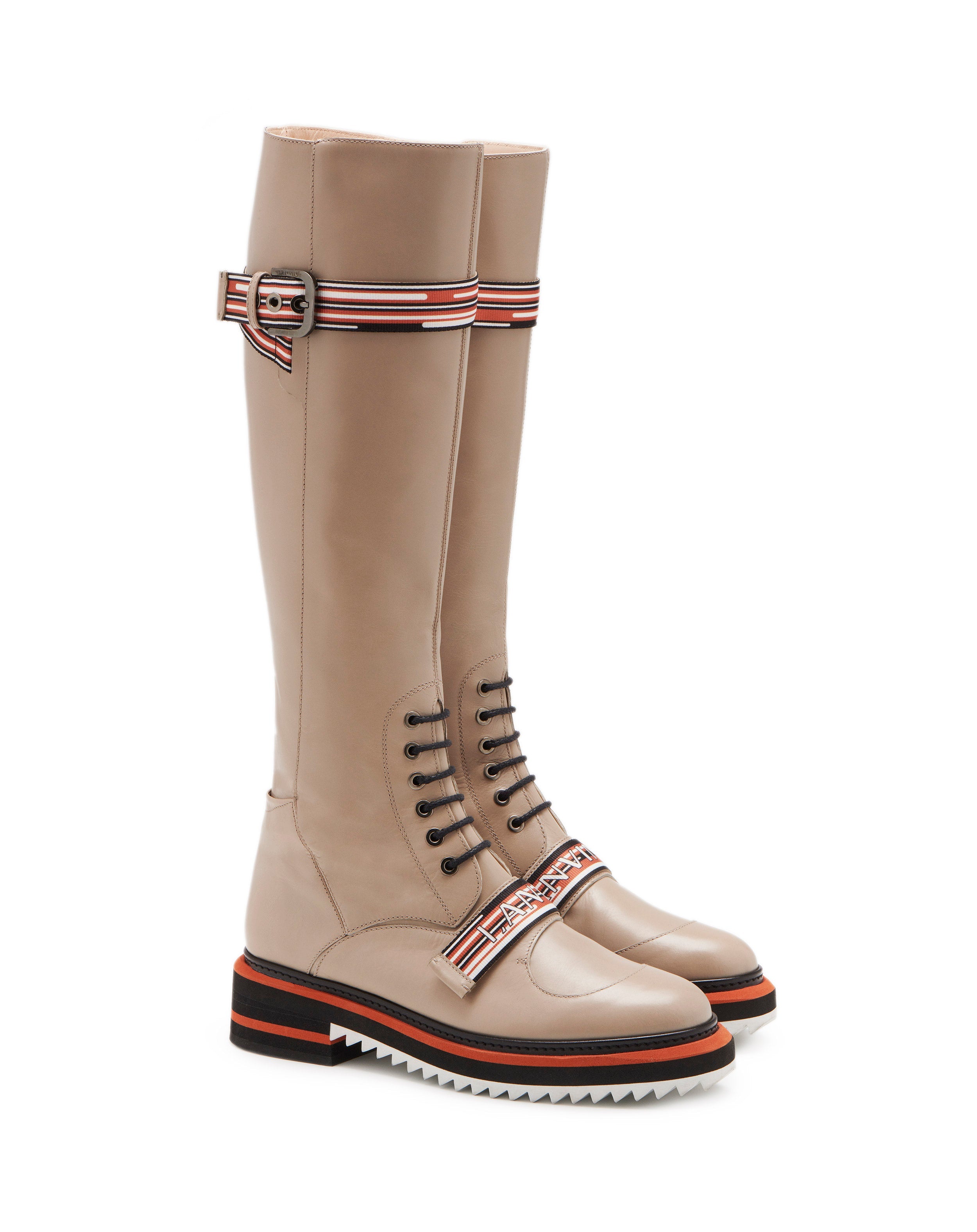 Lanvin Women's Boots In Beige