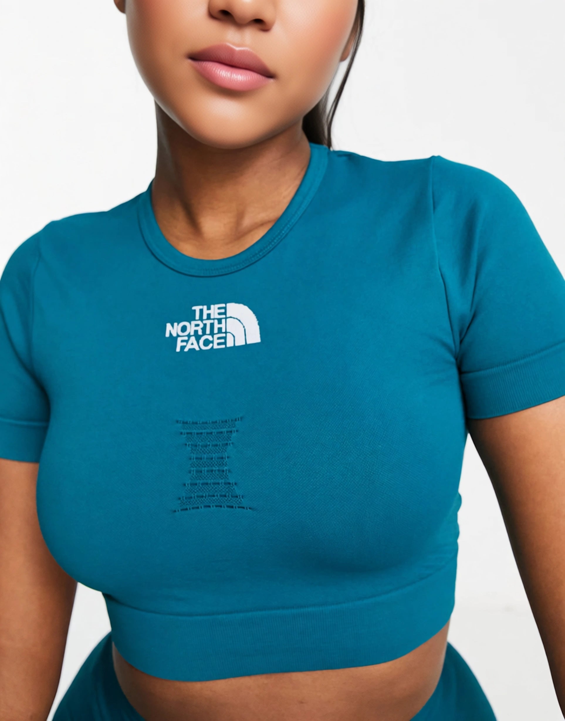 Womens The North Face Training Seamless Top In Teal