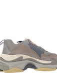 Balenciaga Mens Triple S Shoes In Grey