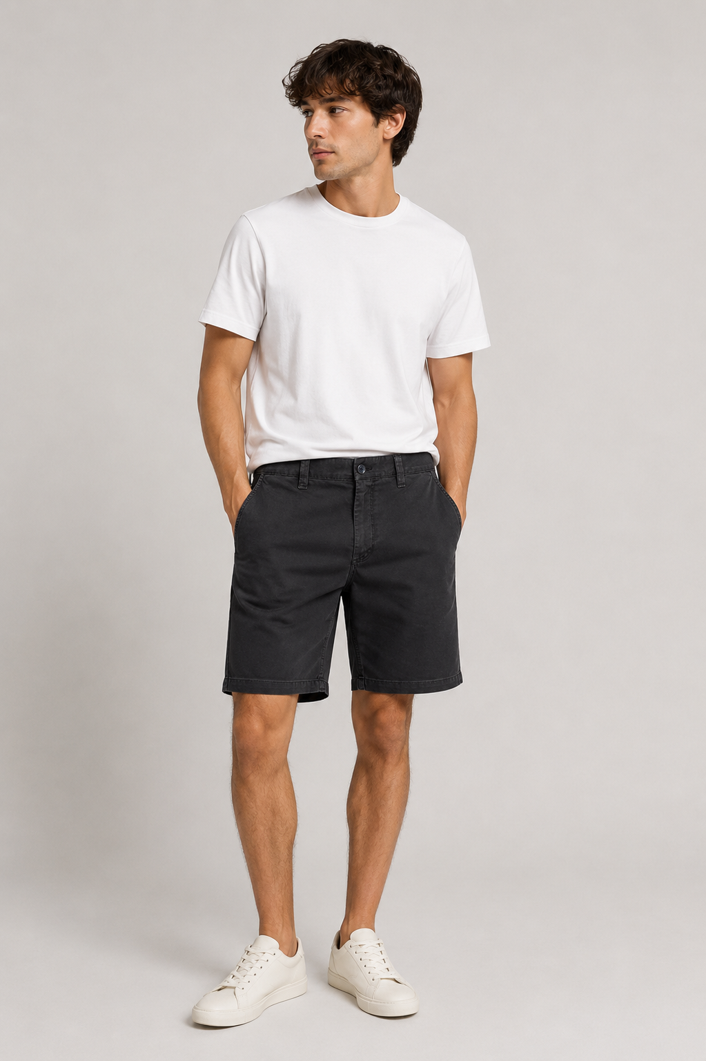 NN.07 Crown 1004 shorts regular fit in black