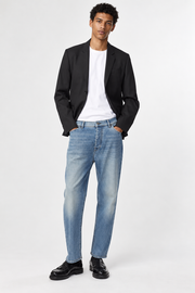 NN.07 Frey 1854 straight slim fit jeans in light indigo