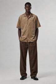 NN.07 Julio SS 5083 casual shirt in greige