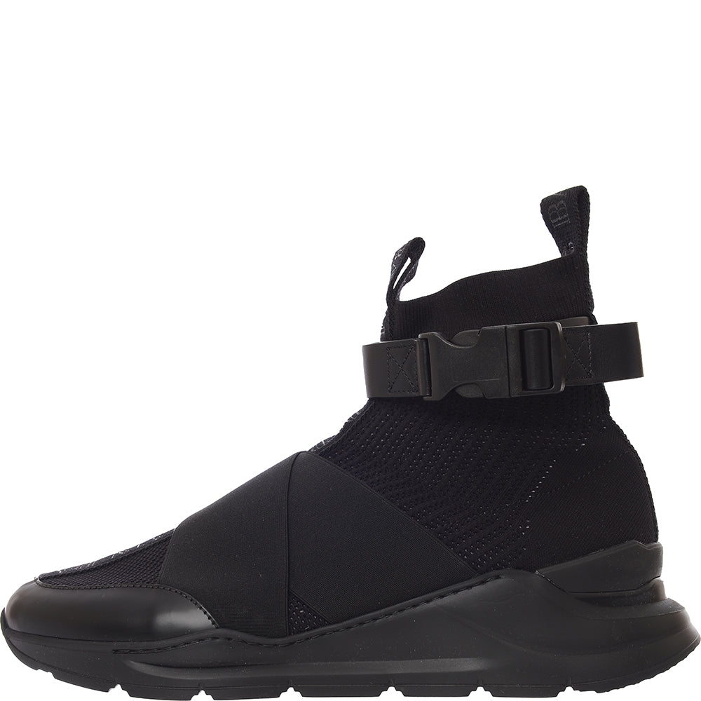 Balmain Mens Sneakers In Black