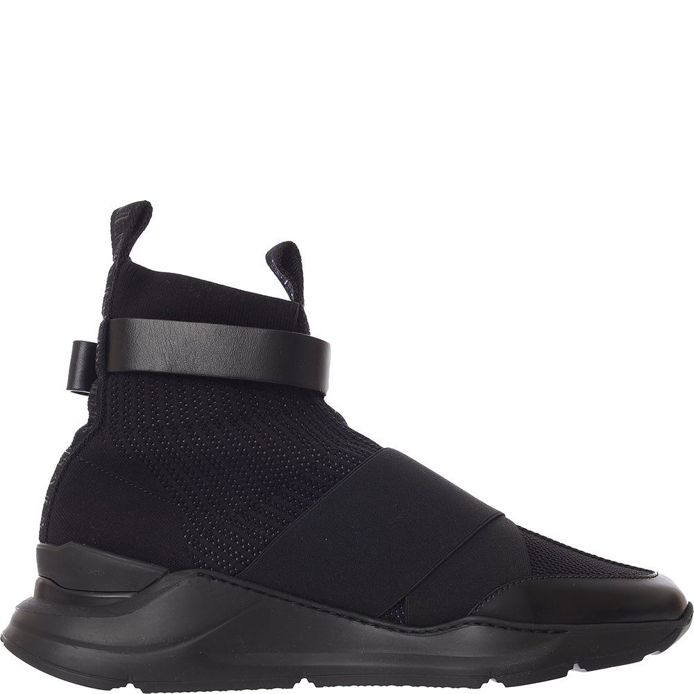 Balmain Mens Sneakers In Black