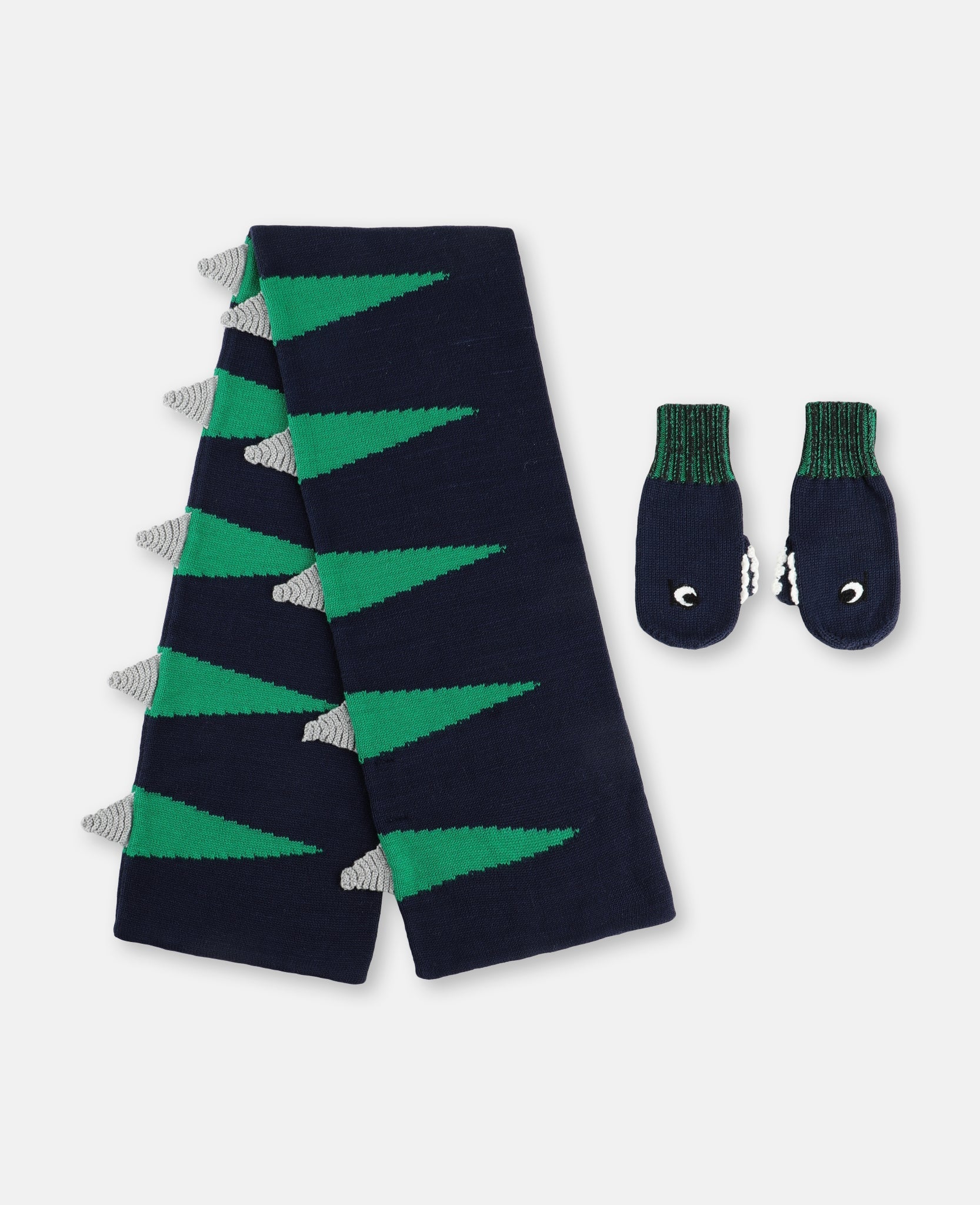 Stella McCartney Kids' Boys Scarf & Mittens Sset