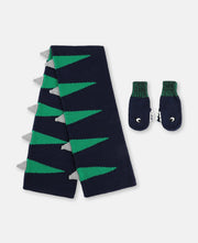 Stella McCartney Kids' Boys Scarf & Mittens Sset