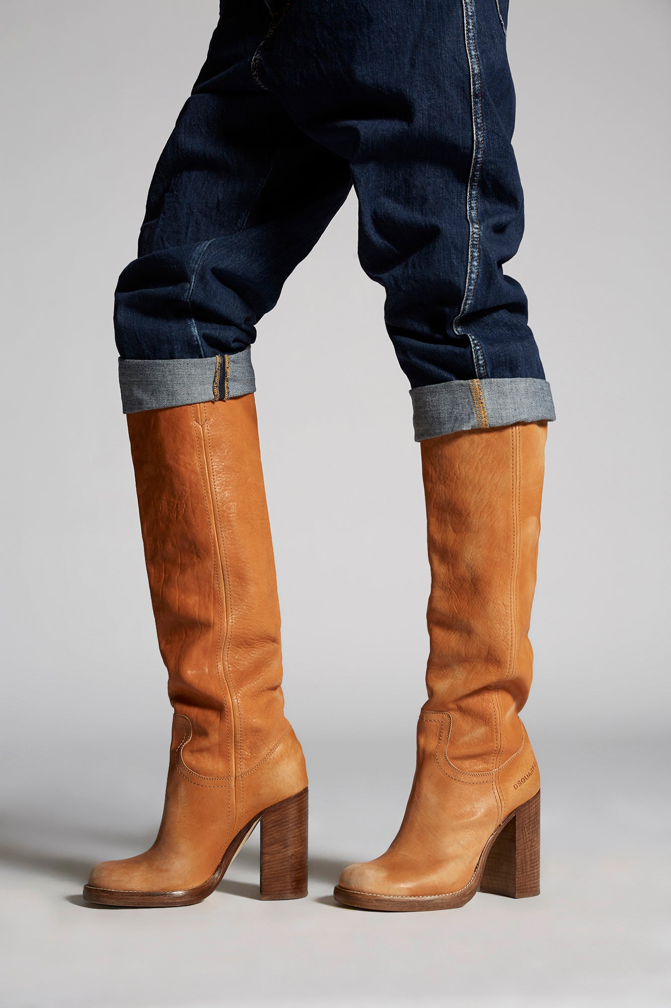 Dsquared2 Women's Knee-High Boots in Brown