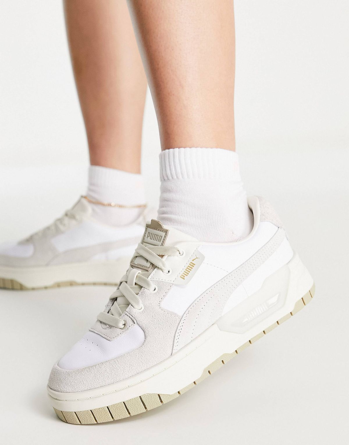 Puma Womens Cali Dream Trainers In White