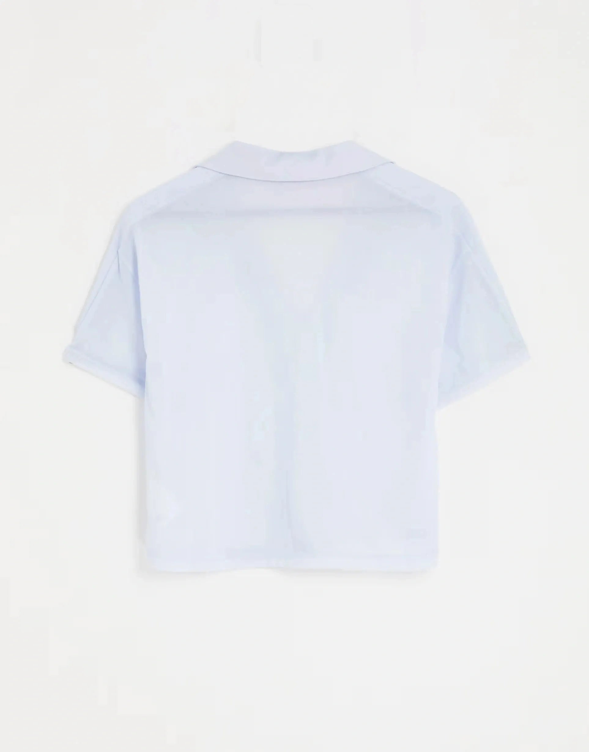 Womens Puma Organza Mesh Shirt In Pale Blue