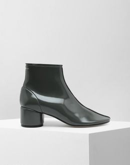 Mm6 Maison Margiela Women's Heeled Boots in Grey