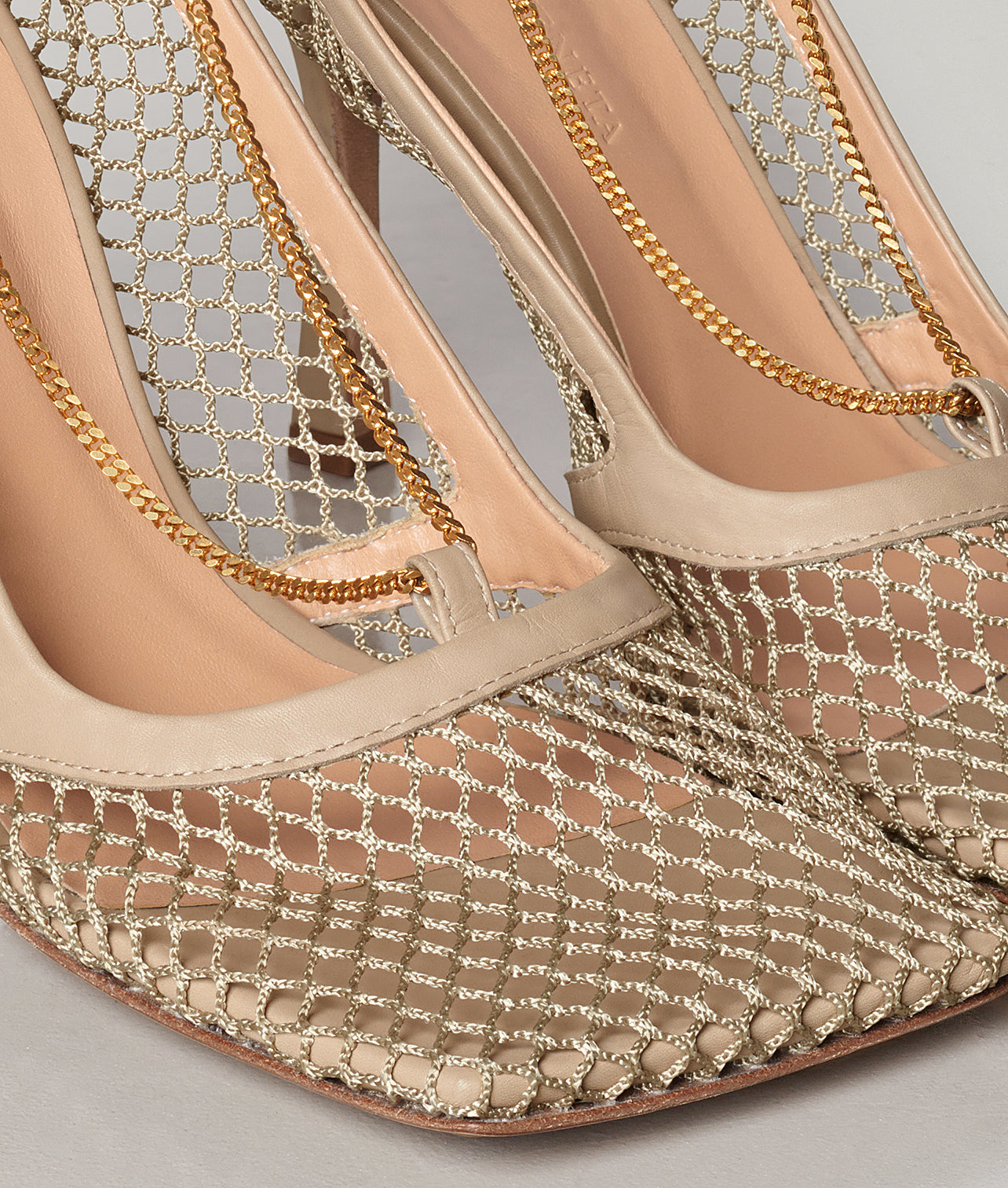 Bottega Veneta Women's Heels in Gold