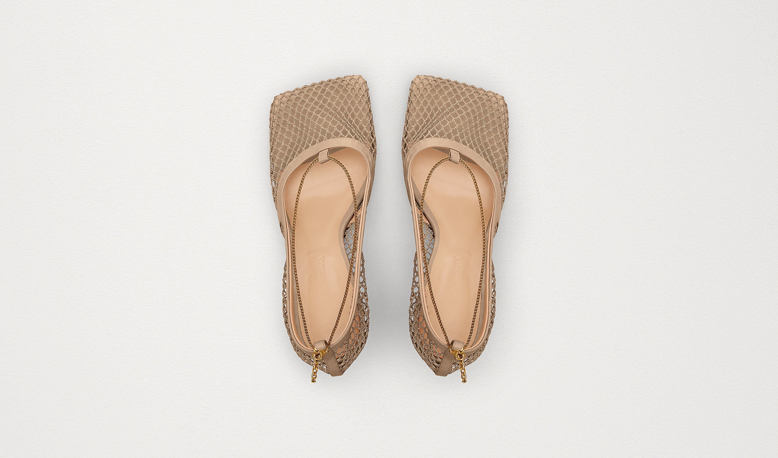 Bottega Veneta Women's Heels in Gold