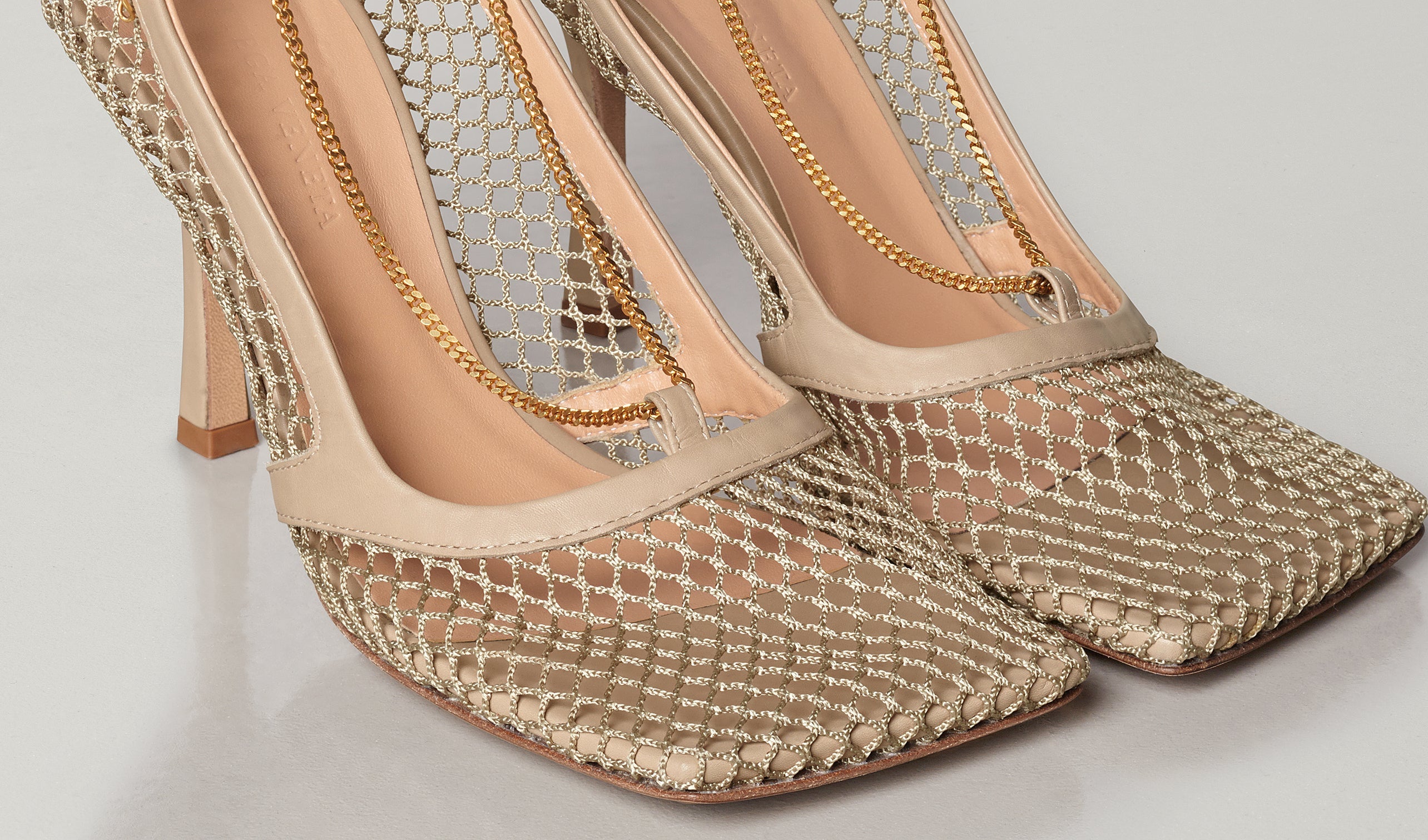 Bottega Veneta Women's Heels in Gold