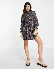 French Connection Women's Alanna Floral Printed In Black