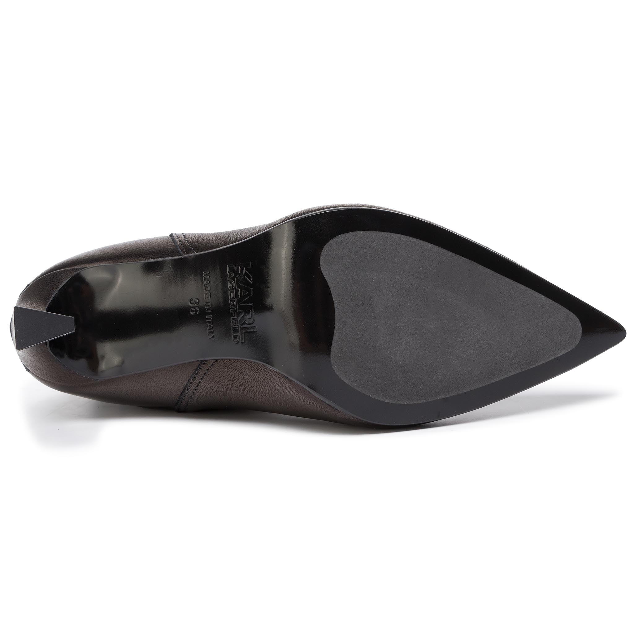 Karl Lagerfeld Women's Heeled Boots in Brown