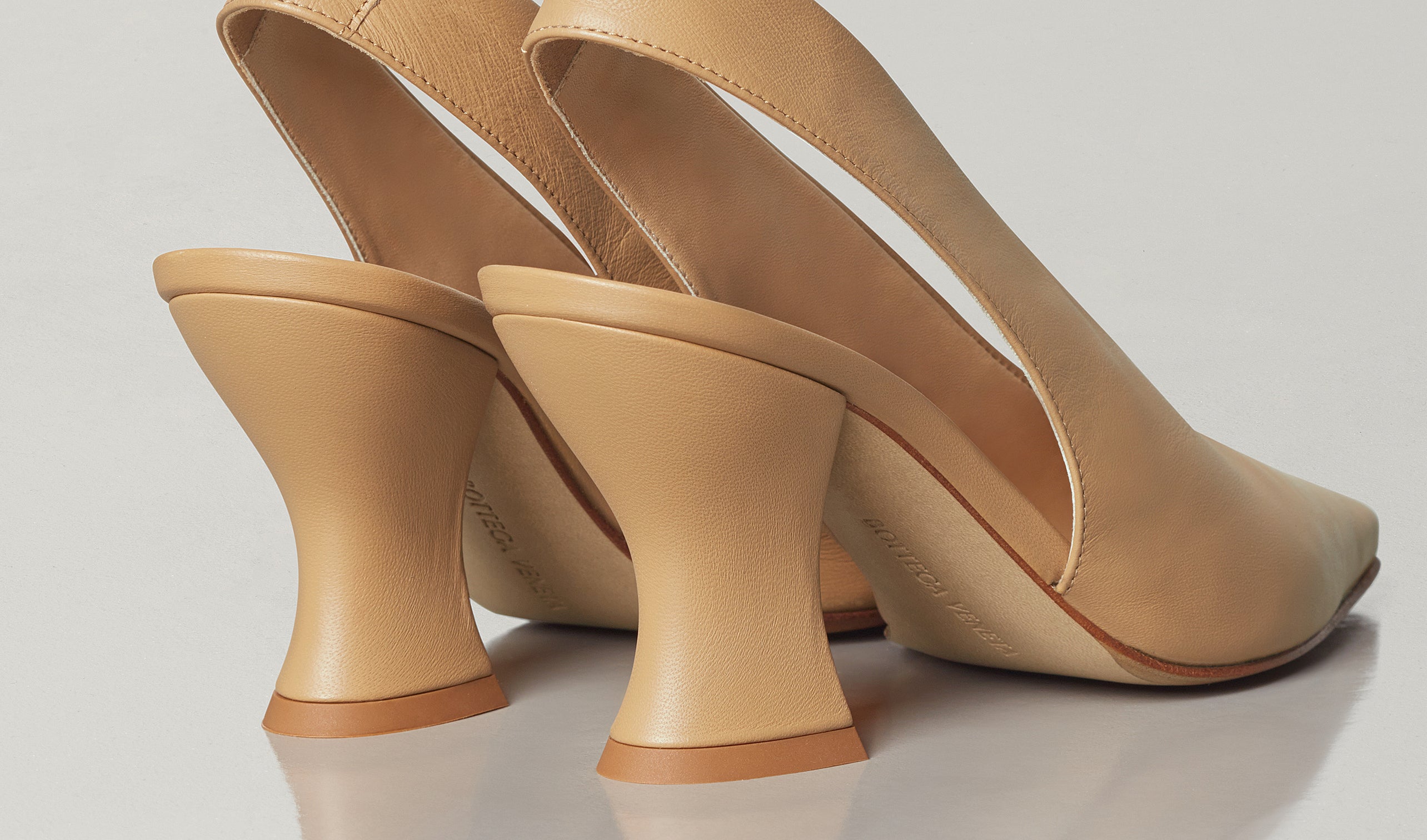 Bottega Veneta Women's Heels in Beige