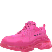 Balenciaga Womens Triple S Shoes In Pink