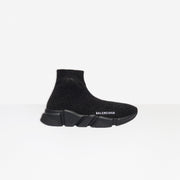Balenciaga Womens Speed Shoes In Black