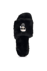 Karl Lagerfeld Women's Sliders in Black