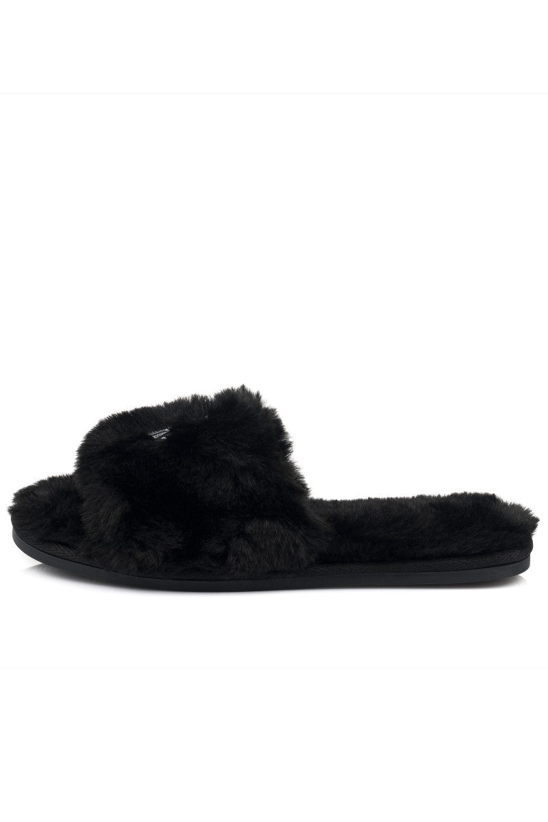 Karl Lagerfeld Women's Sliders in Black