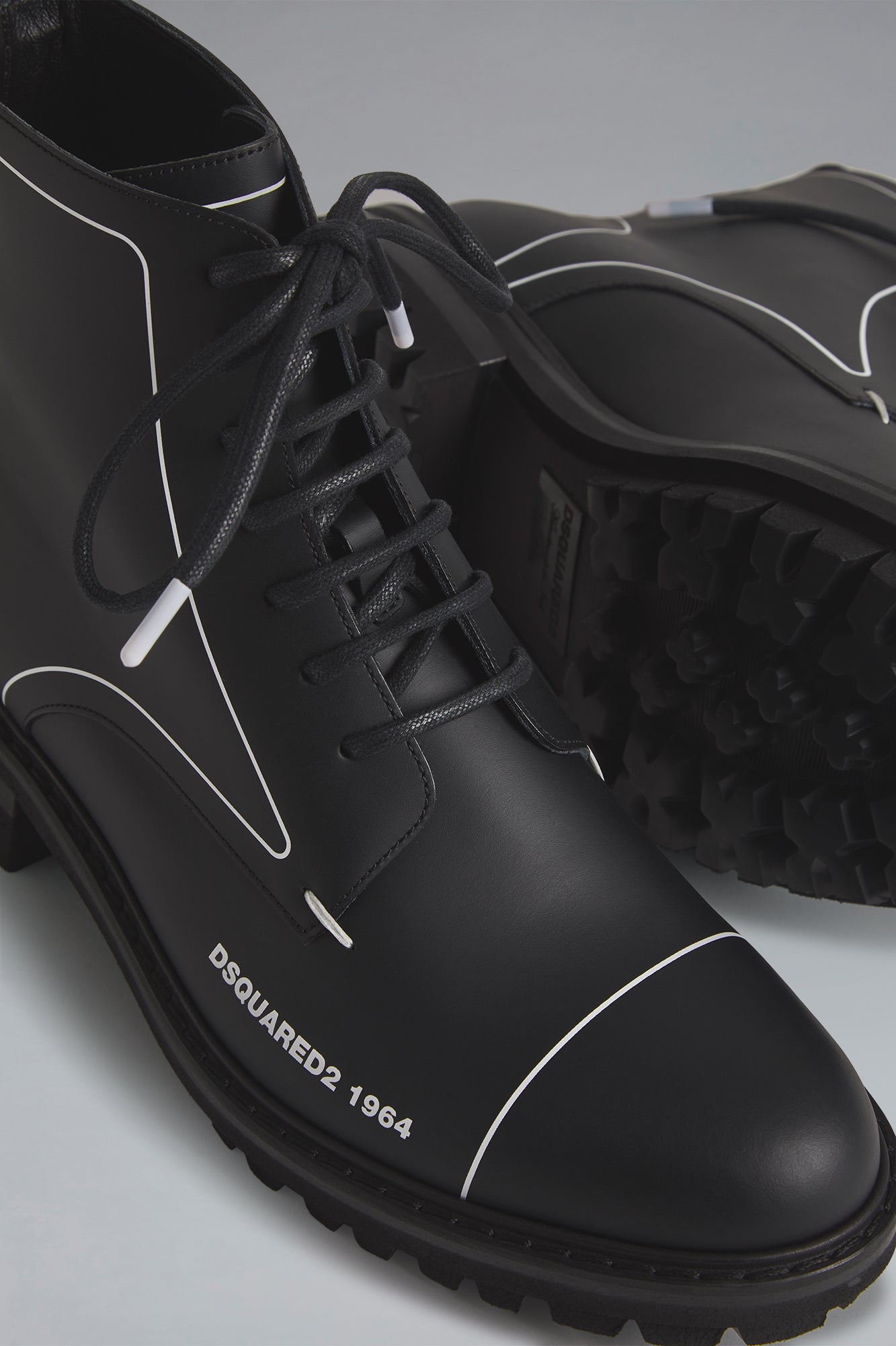 Dsquared2 Men's Lace-Up Boots in Black