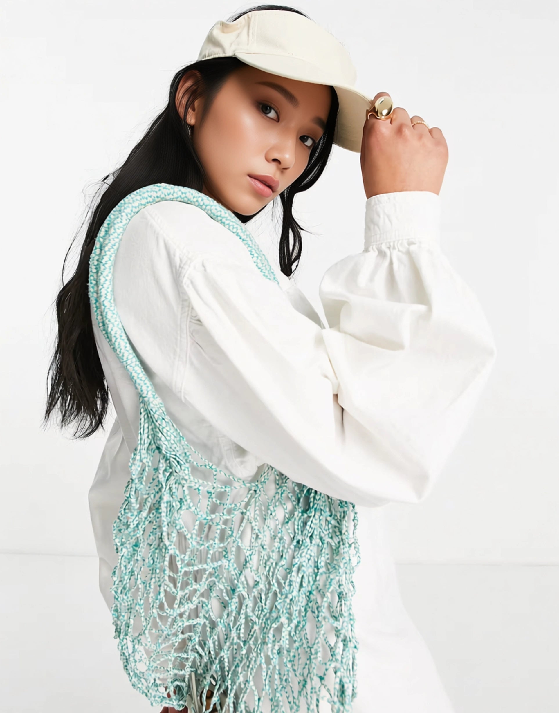 Womens Allsaints Tali Smock Dress In White