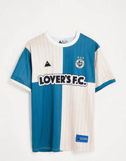 Mens Lover'S Fc Quarters Jersey T-Shirt In Green/White