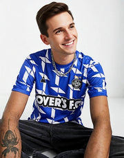 Lovers FC Mens Lover's Diamonds Jersey T-Shirt In Blue