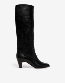 Maison Margiela Women's Knee-High Boots in Black