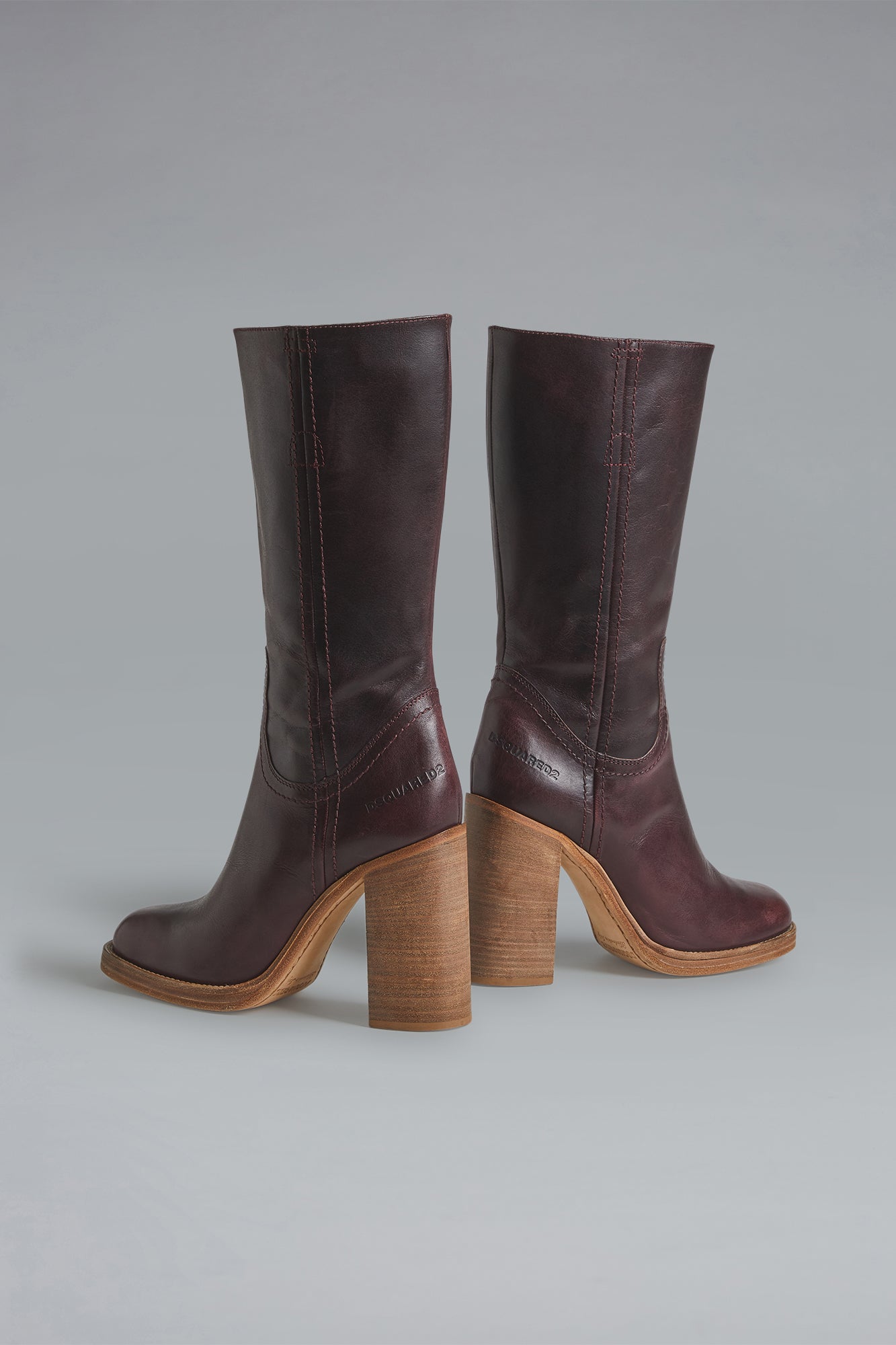 Dsquared2 Women's Heeled Boots in Red