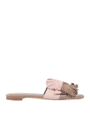 Tod'S Women's Slide Leather Sandals