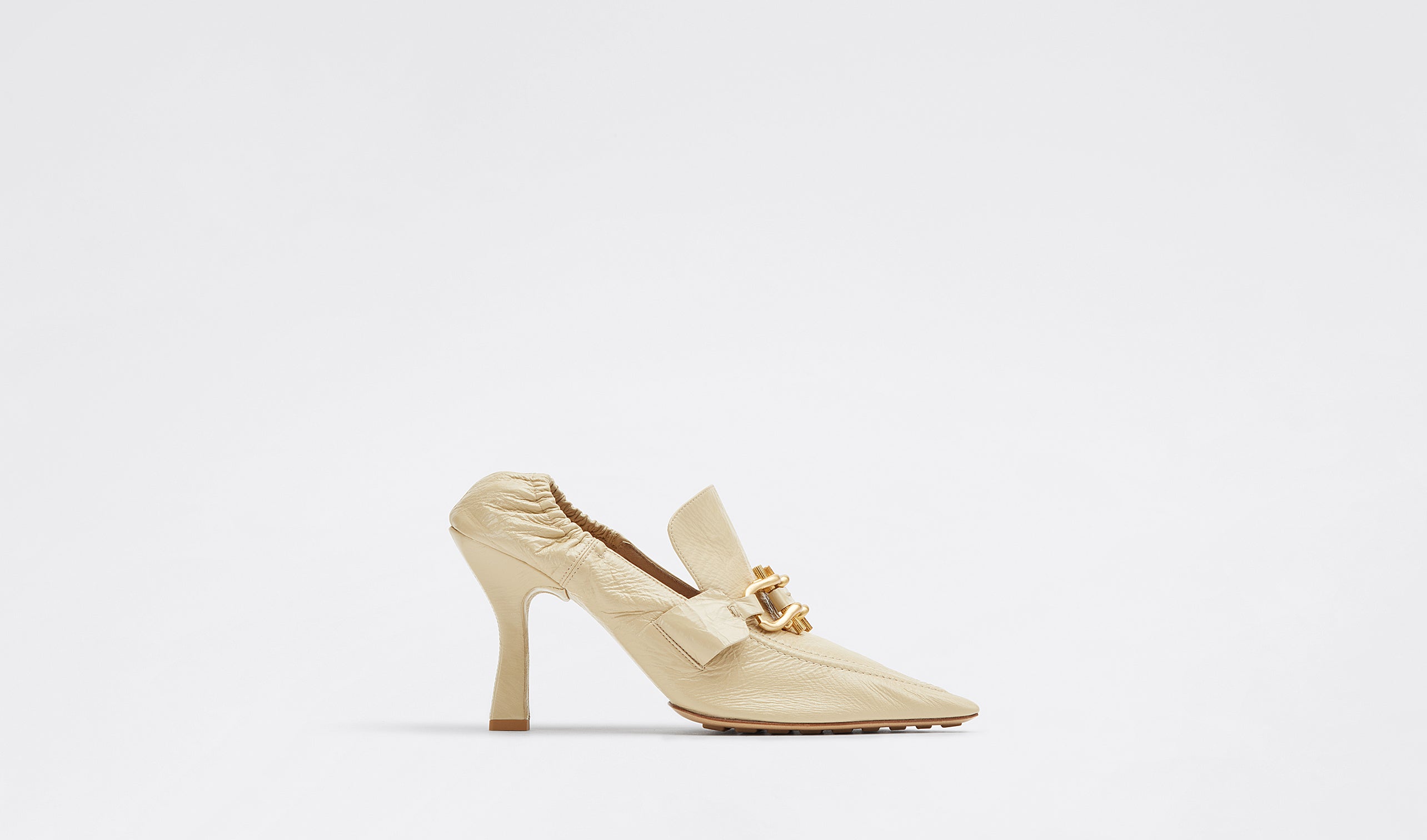 Bottega Veneta Women's Heels in Beige