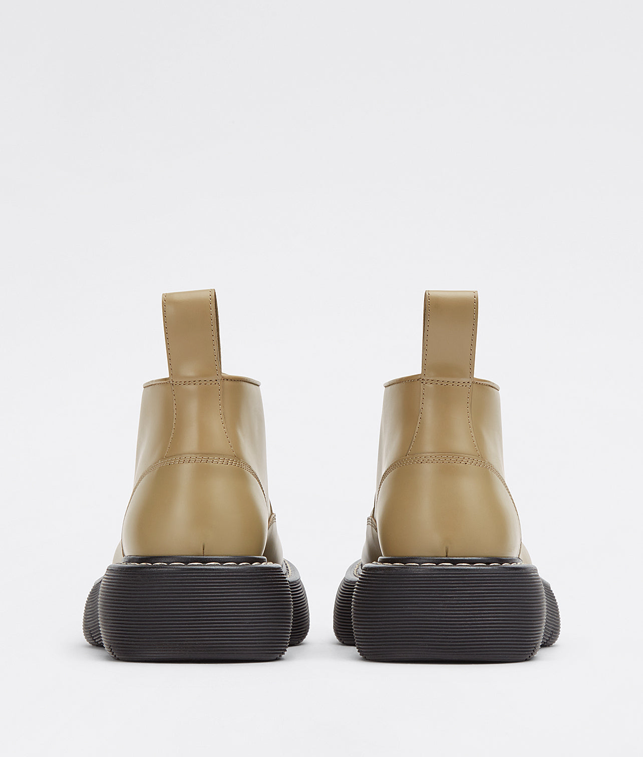 Bottega Veneta Women's Ankle Boots in Beige