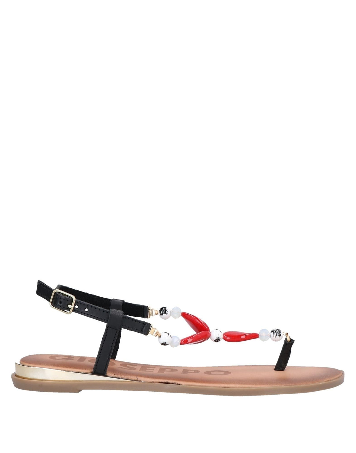 Gioseppo Women's Ankle Strap Leather Thong Sandals