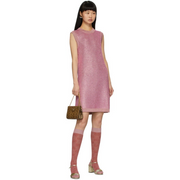 Gucci Womens Mini Dress in Pink
