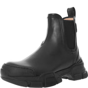Gucci Womens Leon Leather Chelsea Boots In Black