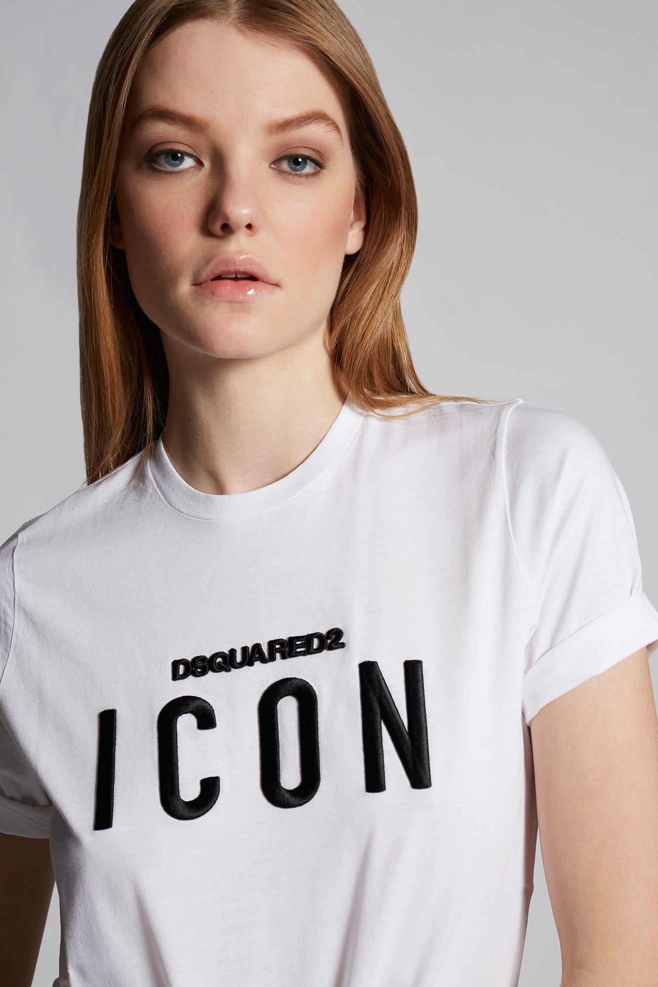 Dsquared2 Womens Short Sleeve T-Shirts In White
