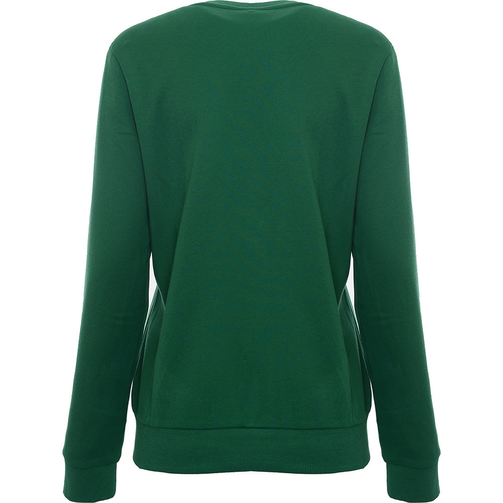 Puma Women's Varsity Green Essentials Small Logo Sweatshirt