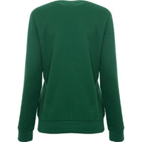 Puma Women's Varsity Green Essentials Small Logo Sweatshirt