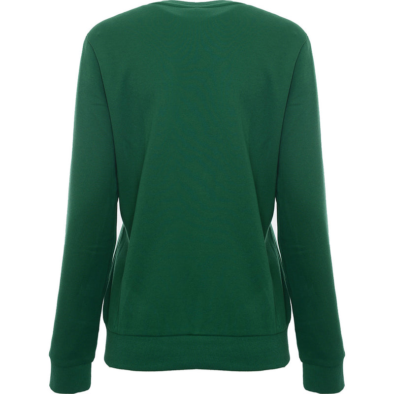 Puma Women's Varsity Green Essentials Small Logo Sweatshirt