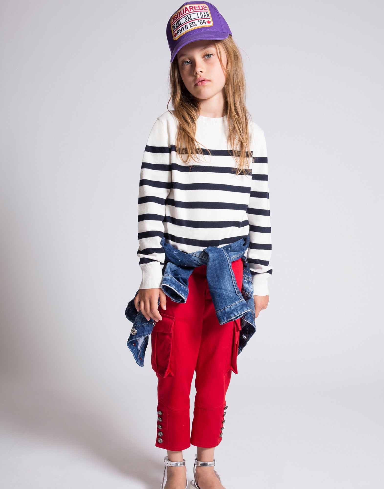 Dsquared2 Girls' Sweatshirt in Beige