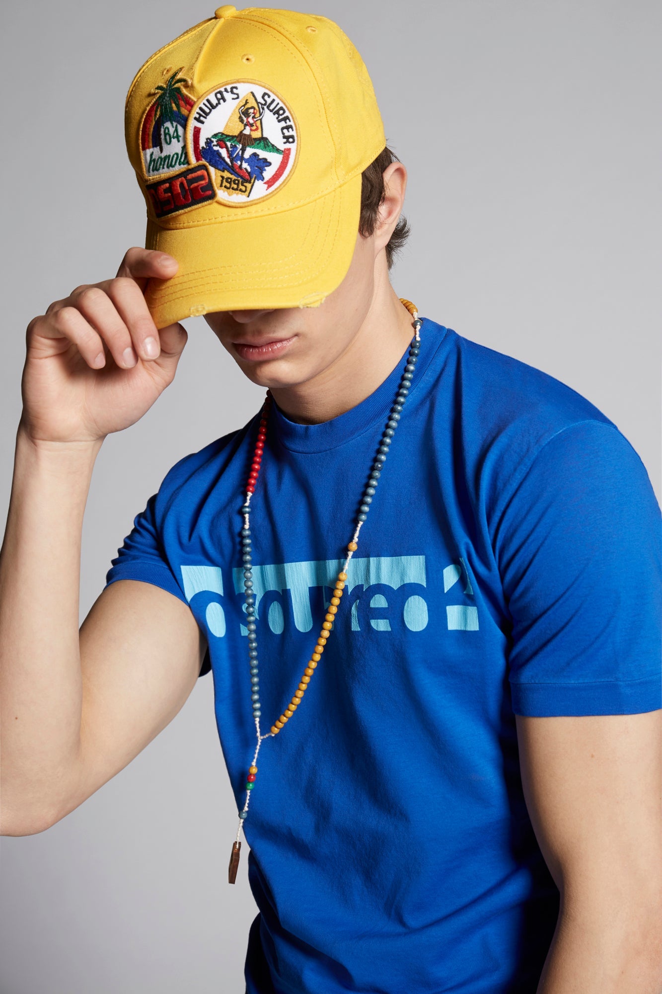 Dsquared2 Mens Short Sleeve T-Shirts In Blue